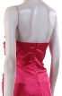 Shirred Strapless Full Length Evening Dress — back