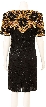 Knee Length Formal Cocktail Dress — back