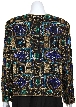 Multi-Colored Sequin Beaded Jacket — back