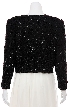 Lily Garden Hand Beaded and Sequined Short Jacket — back