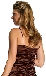 Short Shirred Cocktail Dress — back