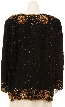 Flower Sequin Designed Long Sleeve Jacket — back