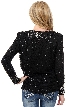 Floral Bordered Beaded Jacket — back