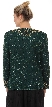 Round Neck Full Sleeves Beaded Jacket — back