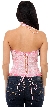 Flowered Wonderland Hand Beaded HalterTop — back