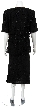 Half Sleeve Sequined 2-piece Dress — back