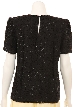 Short Sleeved Hand Beaded Blouse — back