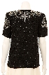 Pull-over Sequin Beaded Top — back
