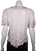 V-Neck Hand Beaded Blouse — back