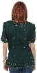 Decorative Bordered Beaded Blouse — back