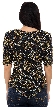 Elaborated Mosaic Detail Hand Beaded/Sequined Blouse — back