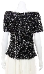 Sparkling Night Hand Sequined Blouse — back