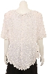 Hand Beaded Short Sleeve Blouse — back
