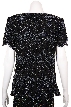 Symmetrical Hand Beaded Blouse — back