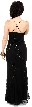 Two piece Full Length Beaded Formal Dress — back without Jacket