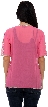 Spreading Floral Vines Hand Beaded Sheer Top — back