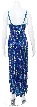 Mermaid Inspired Hand Beaded and Sequined Long Dress — back