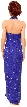 Halter Neck Sequined Formal Cocktail Dress — back