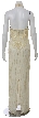 Capturing Flowers Hand Beaded/Sequined Long Dress — back