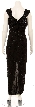 Fully Sequined Sleeveless Formal Dress — back