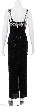 Sparkling Crystals Hand Beaded Formal Dress — back