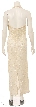 Full Length Halter Top Evening Gown — back