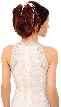 Round Halter Neck Cocktail Dress — back
