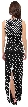 Miniature Flower Beaded Formal Gown — back