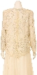 Long Sleeve Full Length Sequined Gown — back