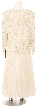 Long Sleeve Full Length Evening Gown — back