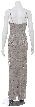 Against The Stream Hand Beaded Dress — back