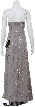Sparkling Storm Hand Beaded Dress — back
