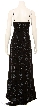 Covered in Flowers Hand Beaded Formal Dress — back