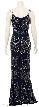 Watermark Floor Length Formal Dress — back
