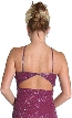 Bustier Back and Keyhole Dress — back