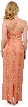 Single Shouldered Silk Chiffon Prom Dress — back