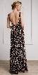 Decollete Neckline Geometric Prom Gown — back