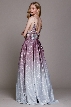 Empire Prom Gown with Spaghetti Straps — back