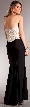 Halter Neck Mermaid Style Long Formal Prom Evening Dress — back