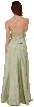 Criss Crossed 2 pc Beaded Formal Evening Dress — back