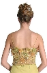 Spaghetti Style English Net Prom Dress — back