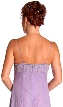 2 Piece Floral Beaded Formal Dress — back
