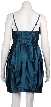Bejeweled Center Shirred Party Dress — back