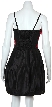 Two Toned Colored Bubble Party Dress — back