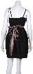 Shirred Bodice Bubble Party Dress — back