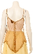 Spaghetti Strapped Luminous Sequined Top — back