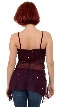 Embellished Roses Hand Beaded Top — back