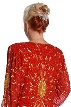 Hand Beaded Long Formal Dress — back