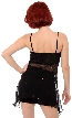 Embellished Spaghetti Long Top — back in Black
