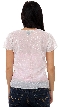 Embellished Waistline Design Hand Beaded/Sequined Top — back